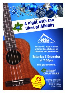 Mawbray Village Hall -Ukes of Allonby