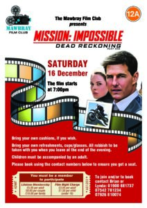 Mawbray Village Hall Film Club