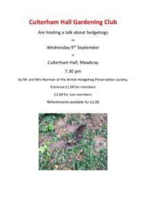Mawbray Village Hall Gardening Group