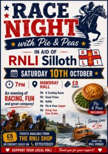 R.N.L.I. Pie & Peas Evening - details to follow
